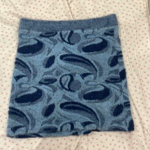 Zara Blue mini skirt